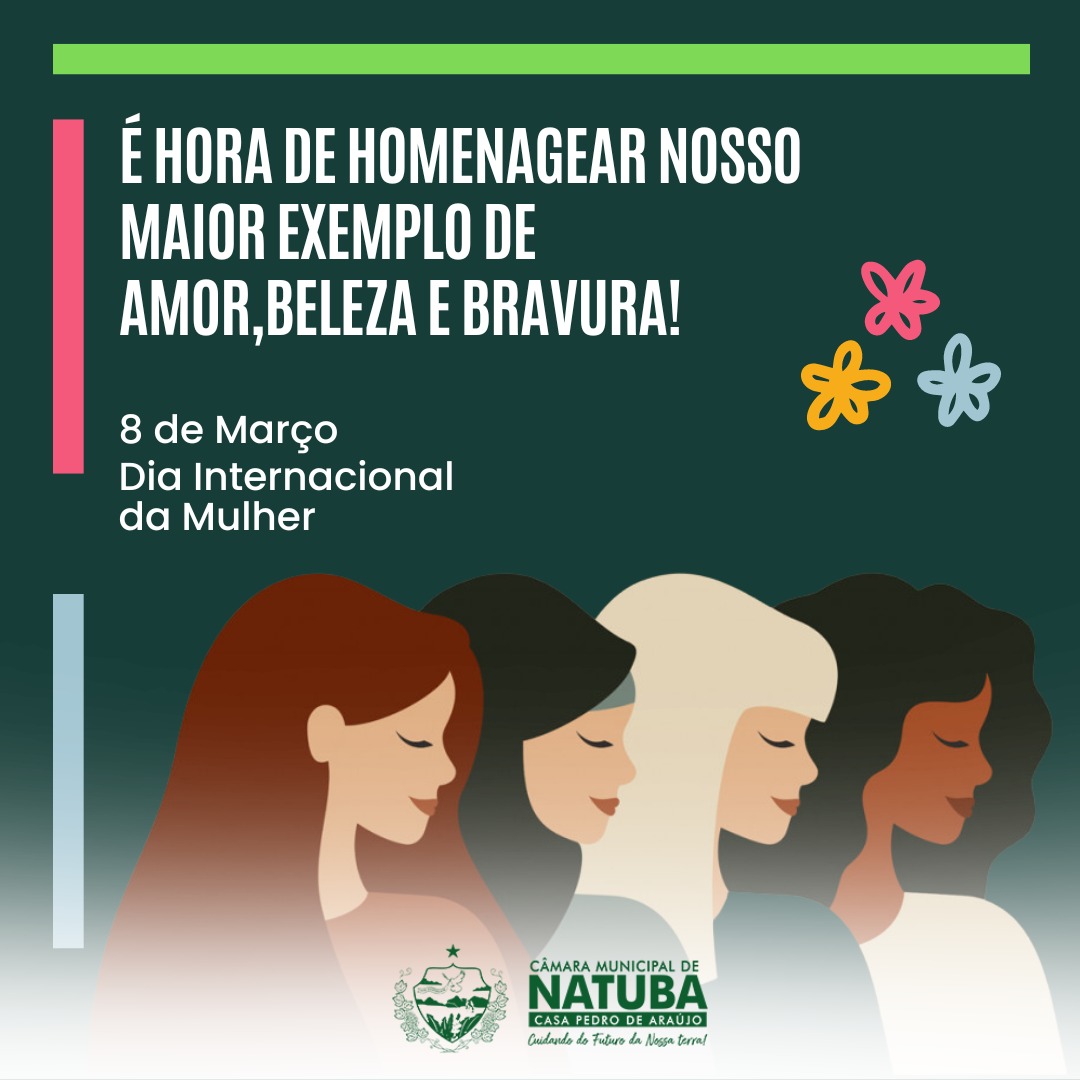 8 de março - Dia Internacional da Mulher