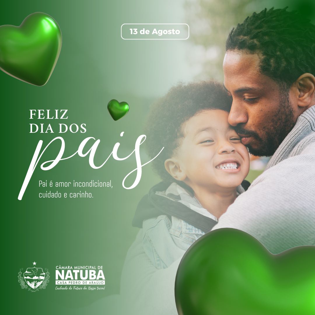 Feliz dia dos Pais!