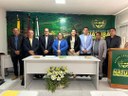 Na última quarta (07) de fevereiro, na presença dos nobres Vereadores juntamente com o Prefeito Linsinho, retornarmos as Sessões Ordinárias da Casa Pedro de Araújo.