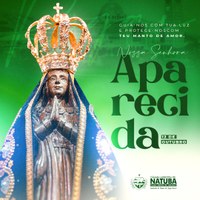 O Dia de Nossa Senhora Aparecida é comemorado em 12 de outubro e é considerado feriado nacional no Brasil. Esta é a data que homenageia a padroeira do país.